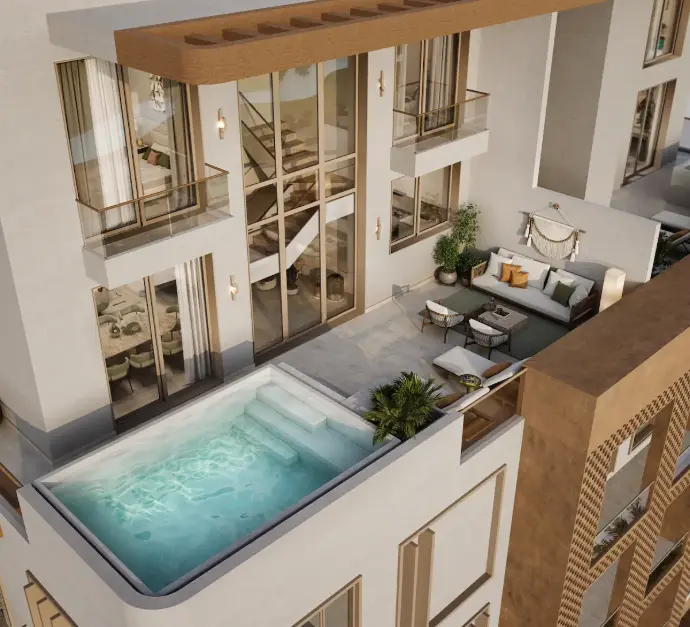 مشروع عقاري حديث في مدينة السلطان هيثم