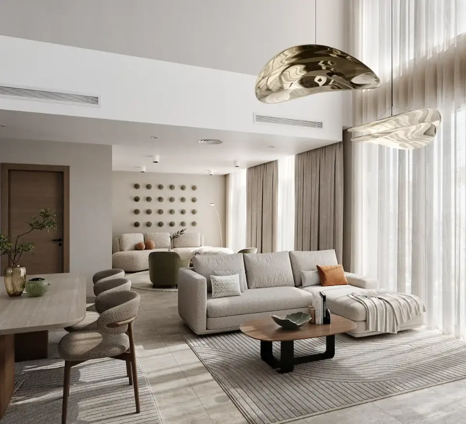 منطقة سكنية هادئة توفر بيئة مثالية للإقامة العائلية