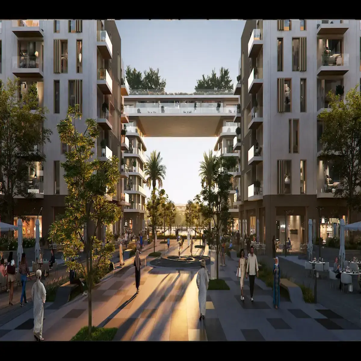 شقق سكنية حديثة ضمن مشروع عقاري بمواصفات دولية